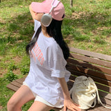 レタリングボクシーTシャツ