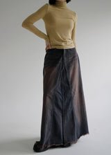 ダイイングロングスカート/no.451 Dying Long Skirt (2color)