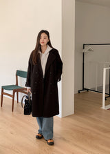[SHOPPERMADE] ダブルウールロングコート (4color)