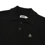 MONO CHERRY MEN COLLAR KNIT[BLACK]