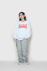 ワイドナイロンカーゴパンツ / wide nylon cargo pants