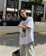 ブラウニープリントショートスリーブTシャツ / brownie print short sleeve T-shirt