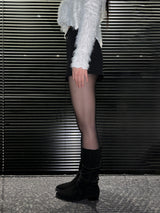 Classic mini pocket high-waist shorts (2 Color)