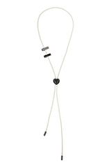 NO.483 [BLACK] ハートコードロックネックレス