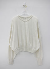 イッティングVネックニット/itting V-neck Knit (4color)