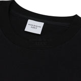 ベイビーフェイスチェックスカートドーナツ半袖Tシャツ ブラック