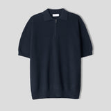 ログハーフニットポロシャツ (9 color)