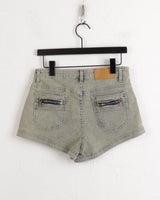 ビンテージウォッシングデニムショートパンツ / Betu Vintage Washing Denim Short Pants