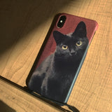 ブラックキャットスマホハードケース / Black cat hard case