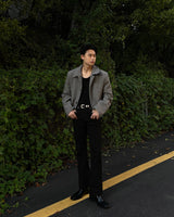 TAP Cutting Crop Wool Jacket
