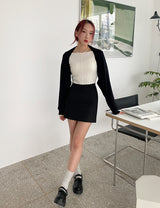 ミニボレロカーディガン / Mini bolero cardigan (3color)