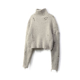 [23FW LSD COLLECTION] タートルネッククロップセーター