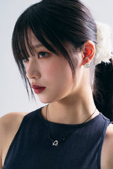 NO.407 STAR LOGO KNOT NECKLACE