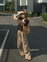 Gipsy paper tote bag 