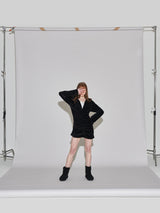 ベルベットシャーリングワンピース / VELVET SHIRRING ONE-PIECE