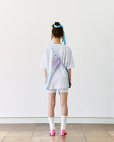 カラーブロックVネックTシャツ / COLOR BLOCK V-NECK T-SHIRT