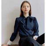 COLOR TIE SHIRT_NAVY (6600107556982)