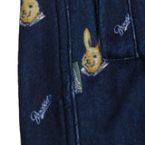 ロイヤルフリースミニベアラビットジョガーパンツ / BSR2223FWPT071 ROYAL FLEECE JOGGER PANTS MINI BEAR RABBIT NAVY