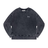 ビンテージウォッシングスウェットシャツ / vintage washing sweatshirt [black]
