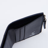 FG スキンジッパーウォレット/FG SKIN ZIPPER WALLET-NAVY