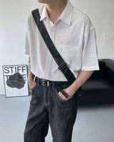 ブラックボウルリネンデニム / TR2424 Black Bowl Linen Denim (XS–L)