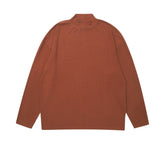 ベーシックハーフタートルネックニットTシャツ/Basic Hlaf Tutleneck knit t-shirt_11color