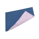 ハーフストライプベッディングカバーセット/half stripe bedding cover set - pink sky blue