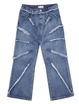 No.0438 tornado cutting denim PT