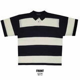 Other Knit Border Short Sleeve T Shirt (3color)