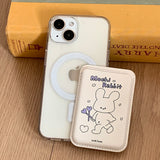 もちうさぎマグセーフカードポケット