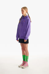 スモールチェリーサイドポケットフーディー／SMALL CHERRY SIDE POCKET HOODIE [PURPLE]