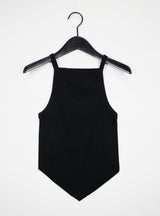スラブホルタースリーブレス / Slub Halter Sleeveless (4color)