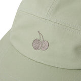 MONO CHERRY LOGO CAMP CAP [LIGHT KHAKI]
