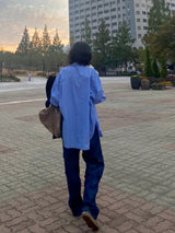 ワイドフィットカーゴダークデニムパンツ/WIDE FIT CARGO DARK DENIM PANTS [17711]
