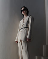 Roman detail blazer (2 color) (6688659374198)