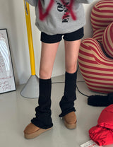 [UNISEX] Heart lettering oversized fit sweatshirt