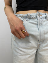 no.52リング / no.52 ring gold (#13 freesize)