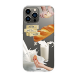 ブレッドアンドミルクジェリースマホケース/Bread and milk jelly case