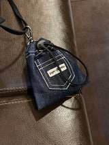 ppocketto keyling pouch - denim
