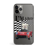 ジェリーフォンケース マルチーズレーサー / Jelly phone case maltese racer