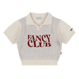 [NF] FANCY WAVE COLLAR KNIT TEE (IVORY)_F23QB479