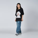 ベイビーフェイスクラウドベイビー半袖Tシャツ BLACK