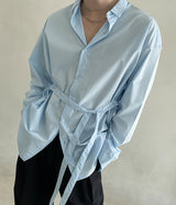 Self-Tie Belt Shirt (6595306750070)