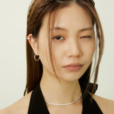 インバランスストーンイヤーカフ / imbalance stone earcuff