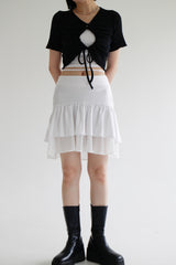 シルキーカンカンスカート / Silky Cancan Skirt (3color)