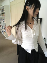 ムービングバレエコアシルバーリボンヘアピン