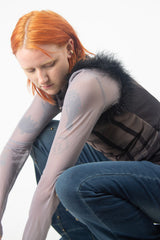 ✦Layered See-through Top