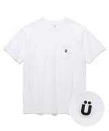 U LOGO POCKET TEE [WHITE] (6552892276854)