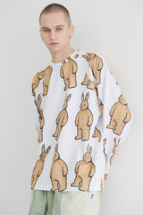 パットジャージロングスリーブ / BSR2223FWPO042 BR PAT JERSEY LONG SLEEVE WHITE