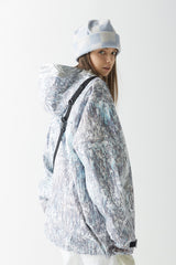 フーデッドSCWジャケット/BSR2223FWJK032 DSXBR HOODED SCW JACKET WHITE